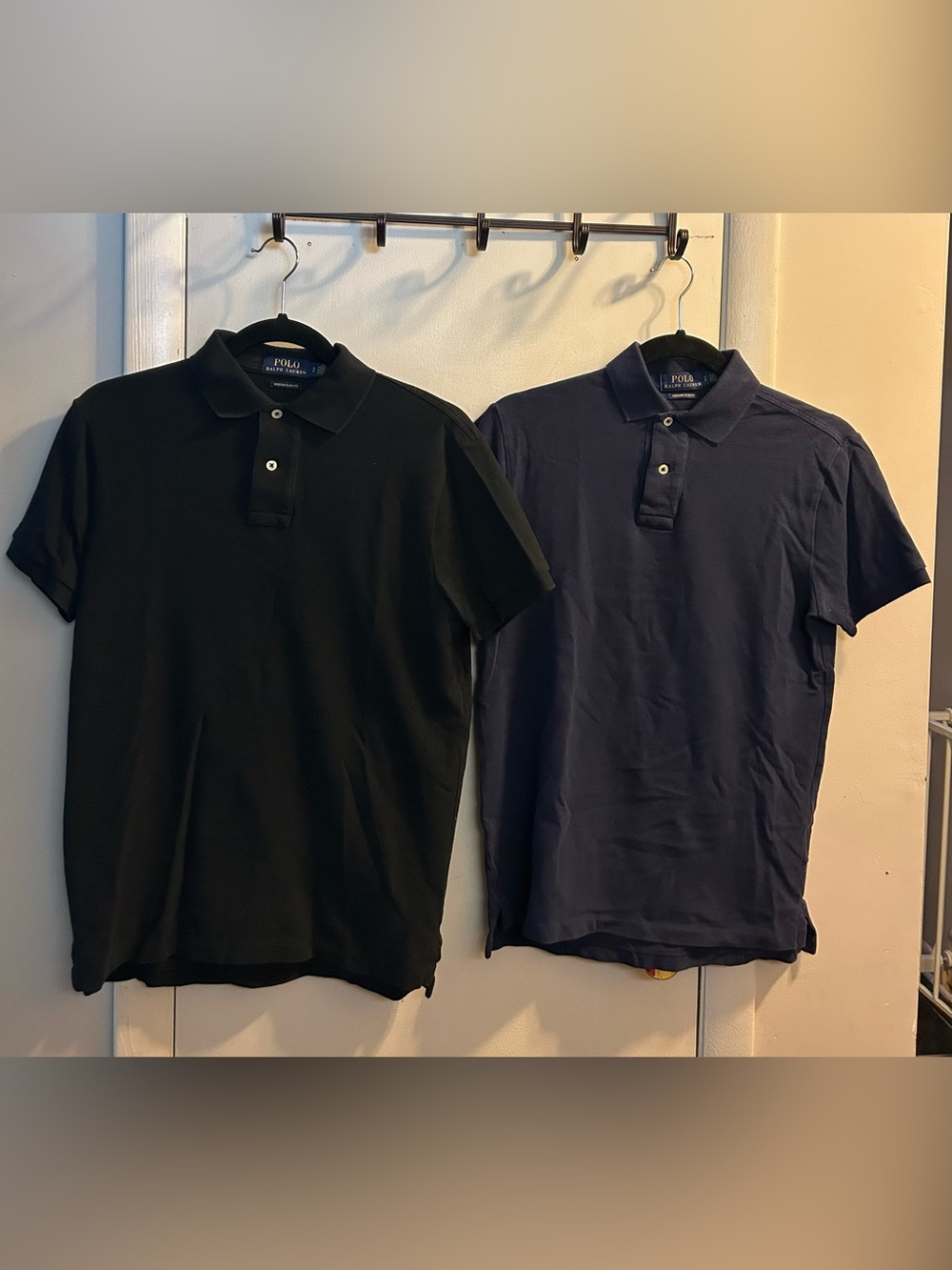 Ralph Lauren Two-Pack Polo Shirts in Black & Navy